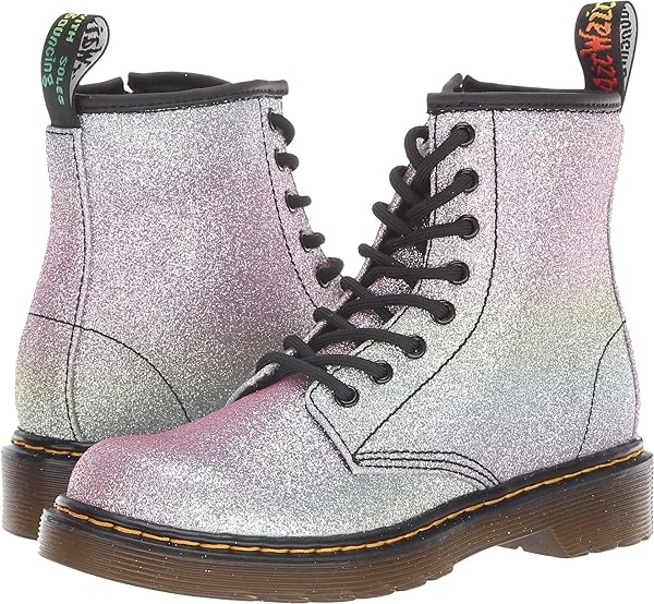 dr martens 1460 glitter rainbow