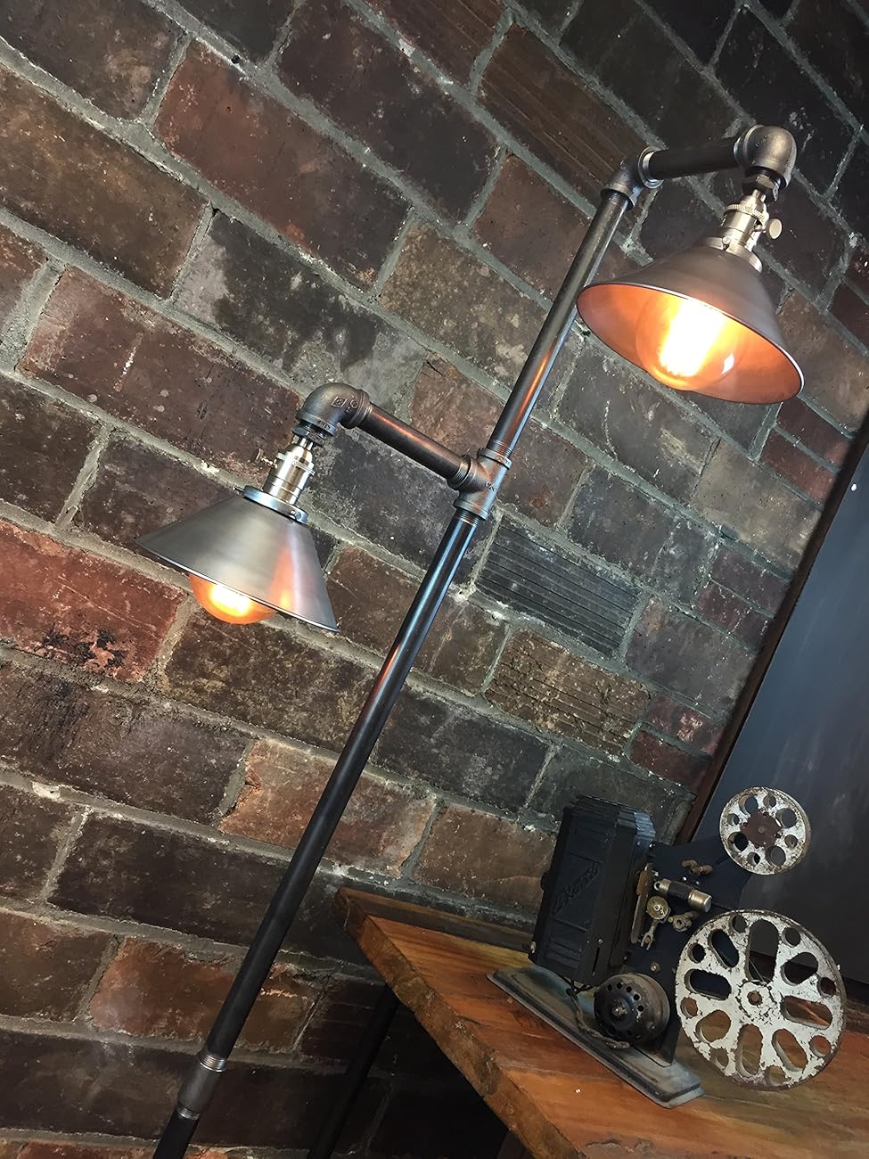 Industrial Floor Lamp Edison Bulb Pendant