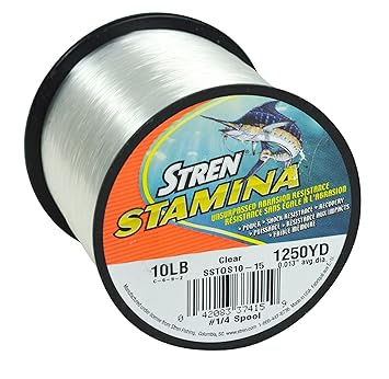 Probably the best picture of stren stamina fishing that we could find