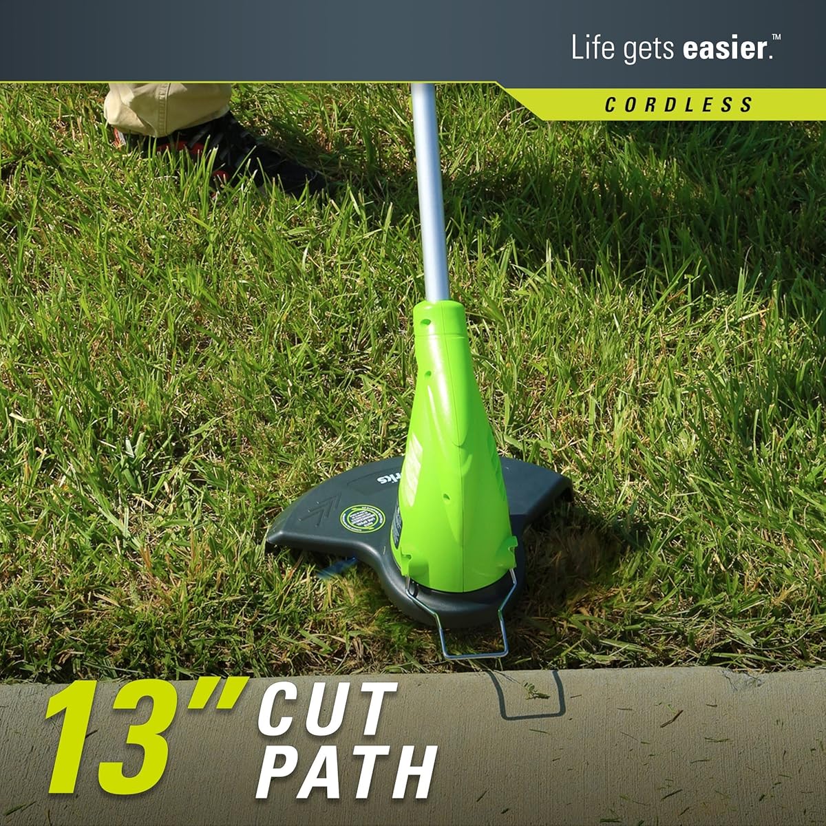 Greenworks 13Inch 4 Amp Corded String Trimmer 21212