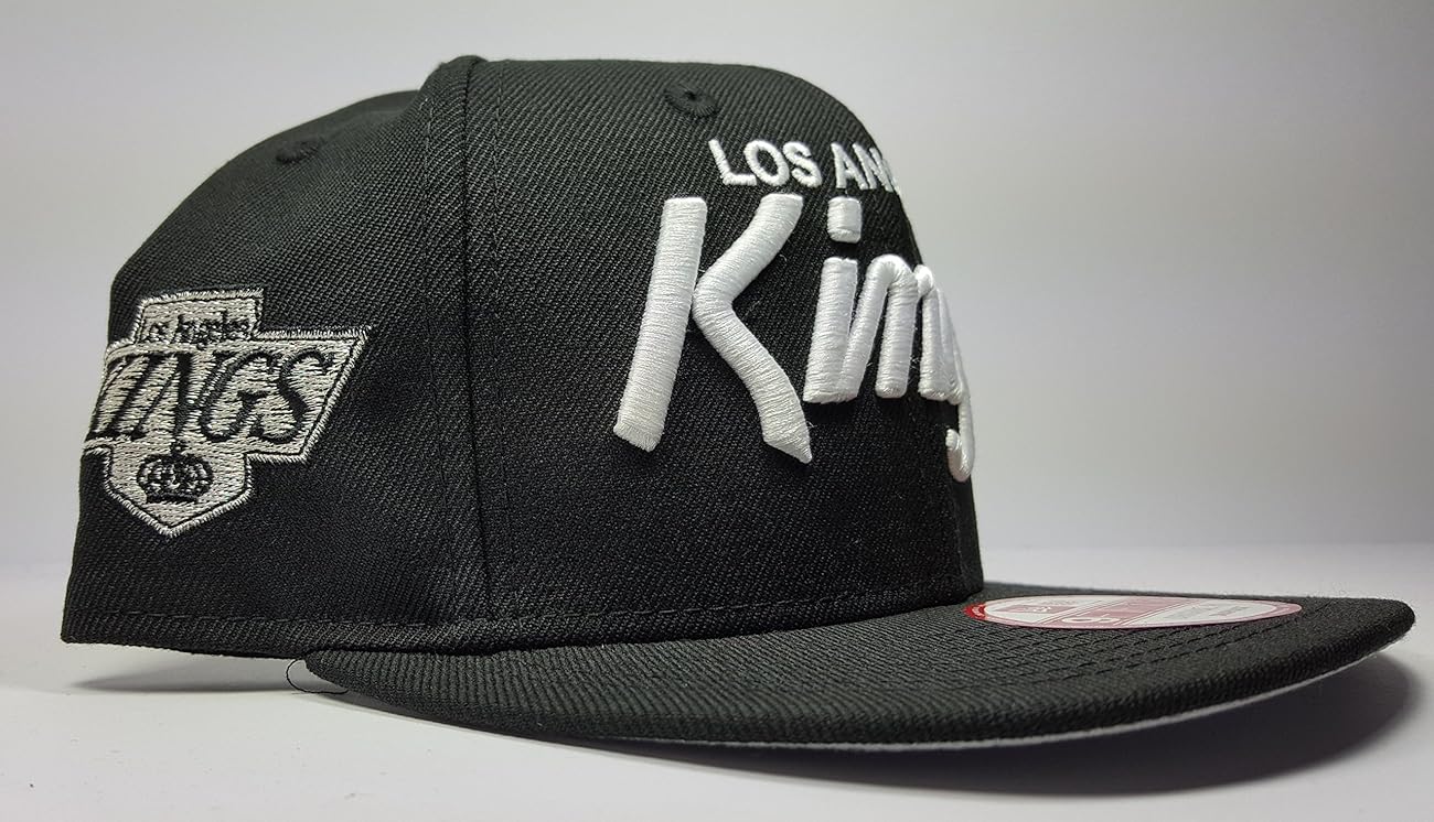 New Era Los Angeles Kings 9Fifty Black and White Vintage Script N.W.A