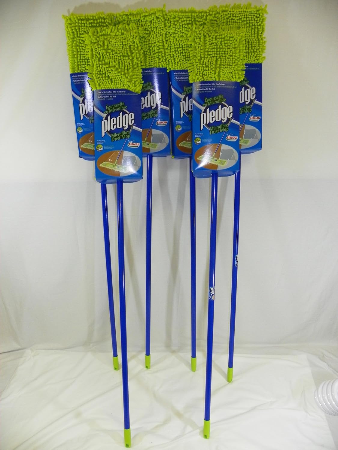 Libman Pledge Microfibre Dust Mop Microfiber 6 Pieces Dusting Cleaning