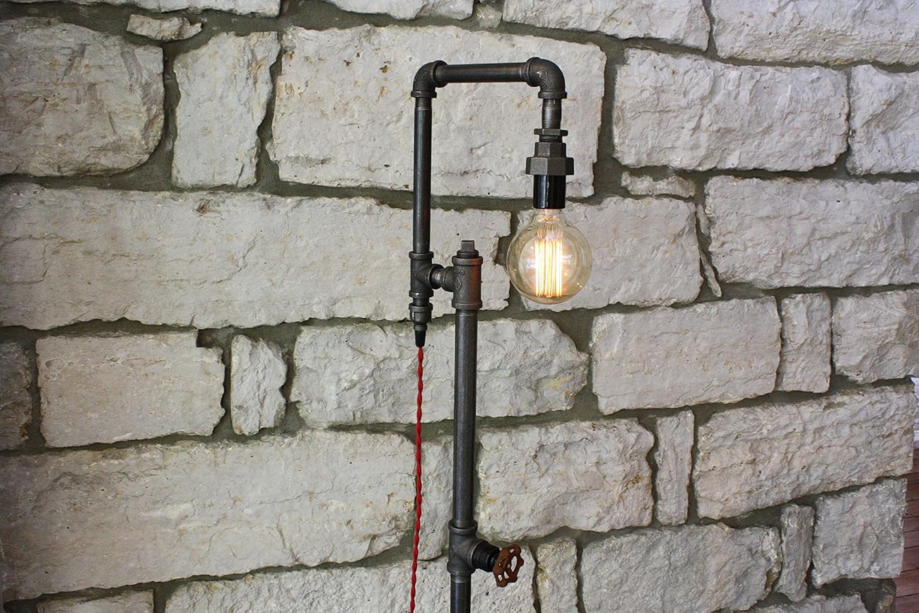 Edison Bulb Floor Lamp - Industrial Style Floor Lamp