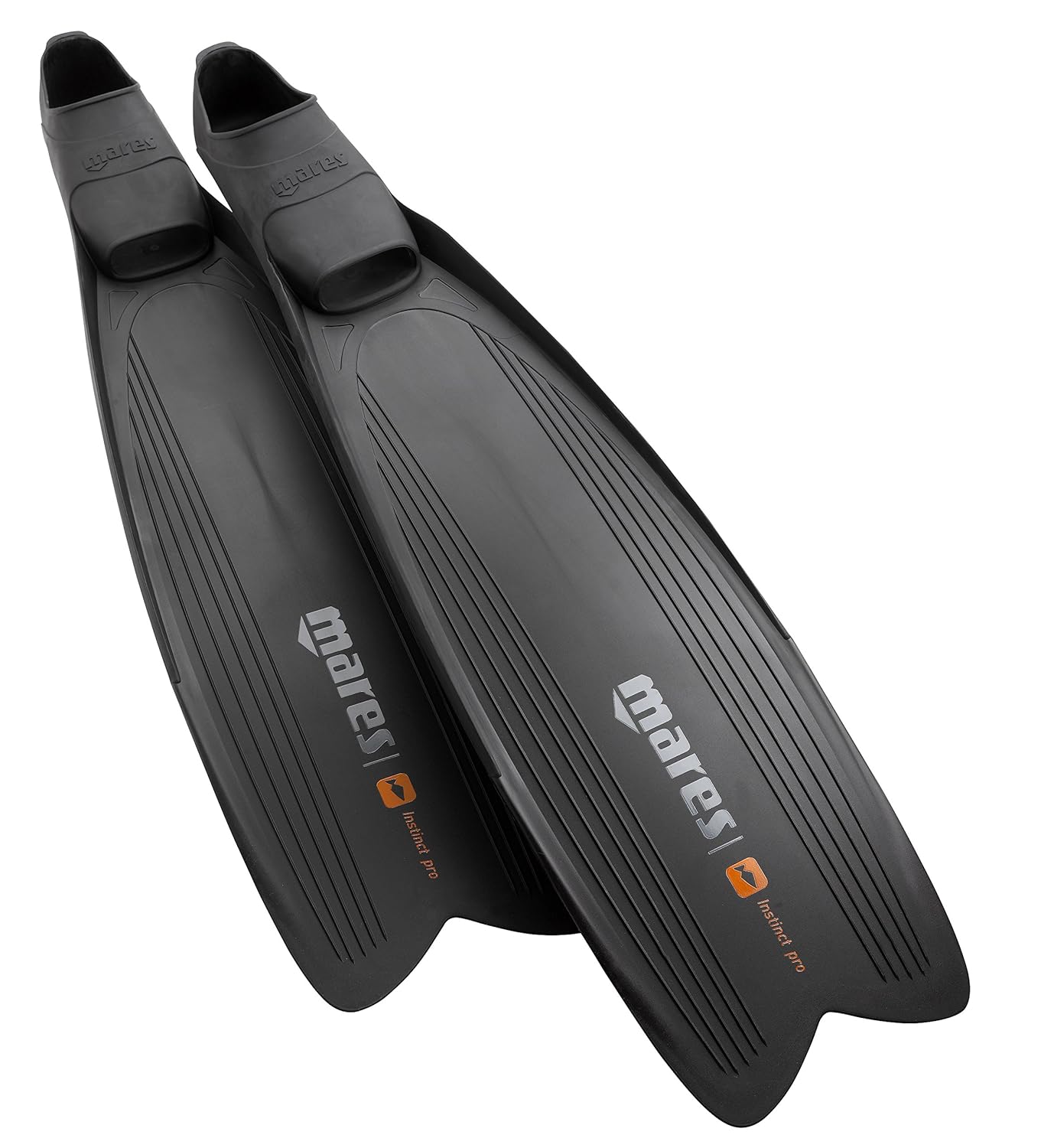 Mares Instinct Pro Polytec Spearfishing Freediving Fins, Long Blade Fin
