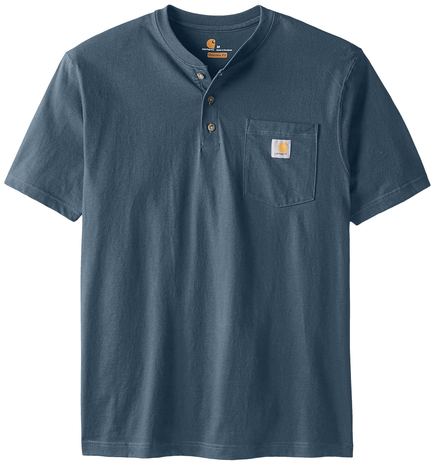 Carhartt Men's Workwear Pocket Short Sleeve Henley Midweight Jersey Original Fit
Carhartt Men's Workwear Pocket Short Sleeve Henley Midweight Jersey Original Fit