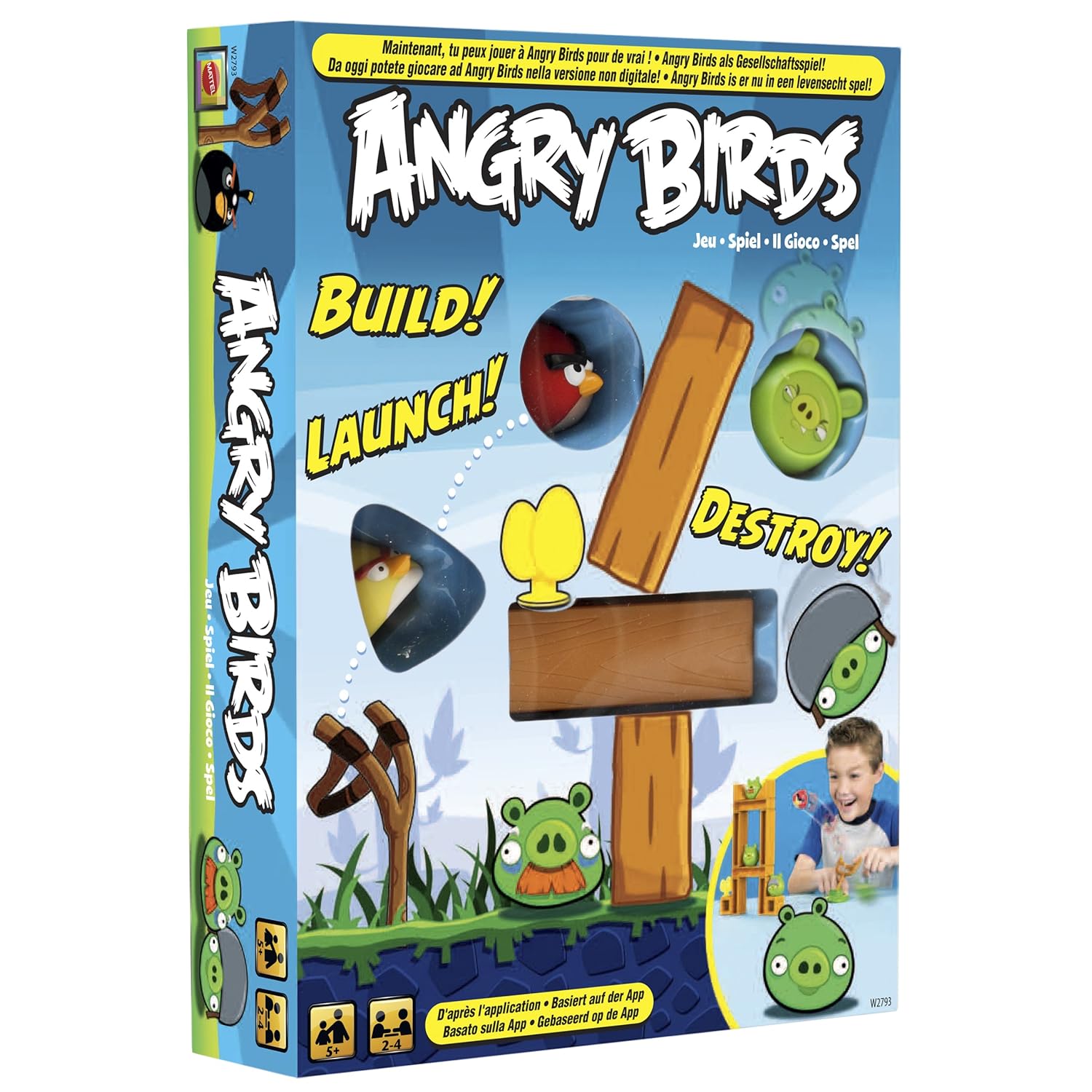 Game And Toy Angry Birds Knock On Wood Game