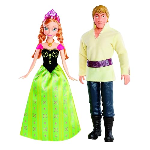 Disney Frozen Anna and Kristoff Doll 2-Pack