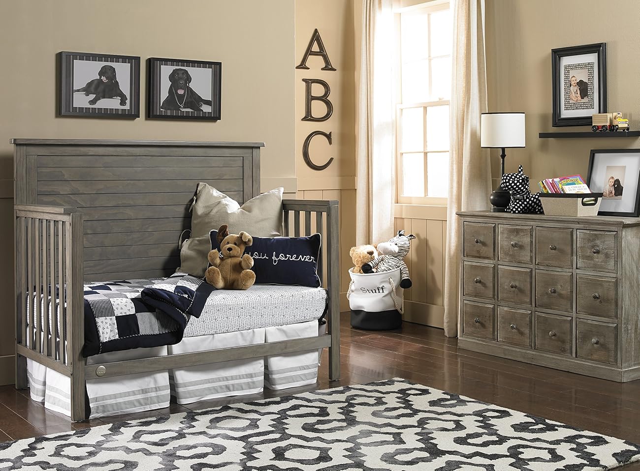 Antique grey crib Clearance