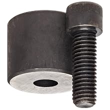 Jergens 25719 Jig Foot, Low Carbon Steel With Black Oxide Finish, 1-5/8" W x 1-1/4" H