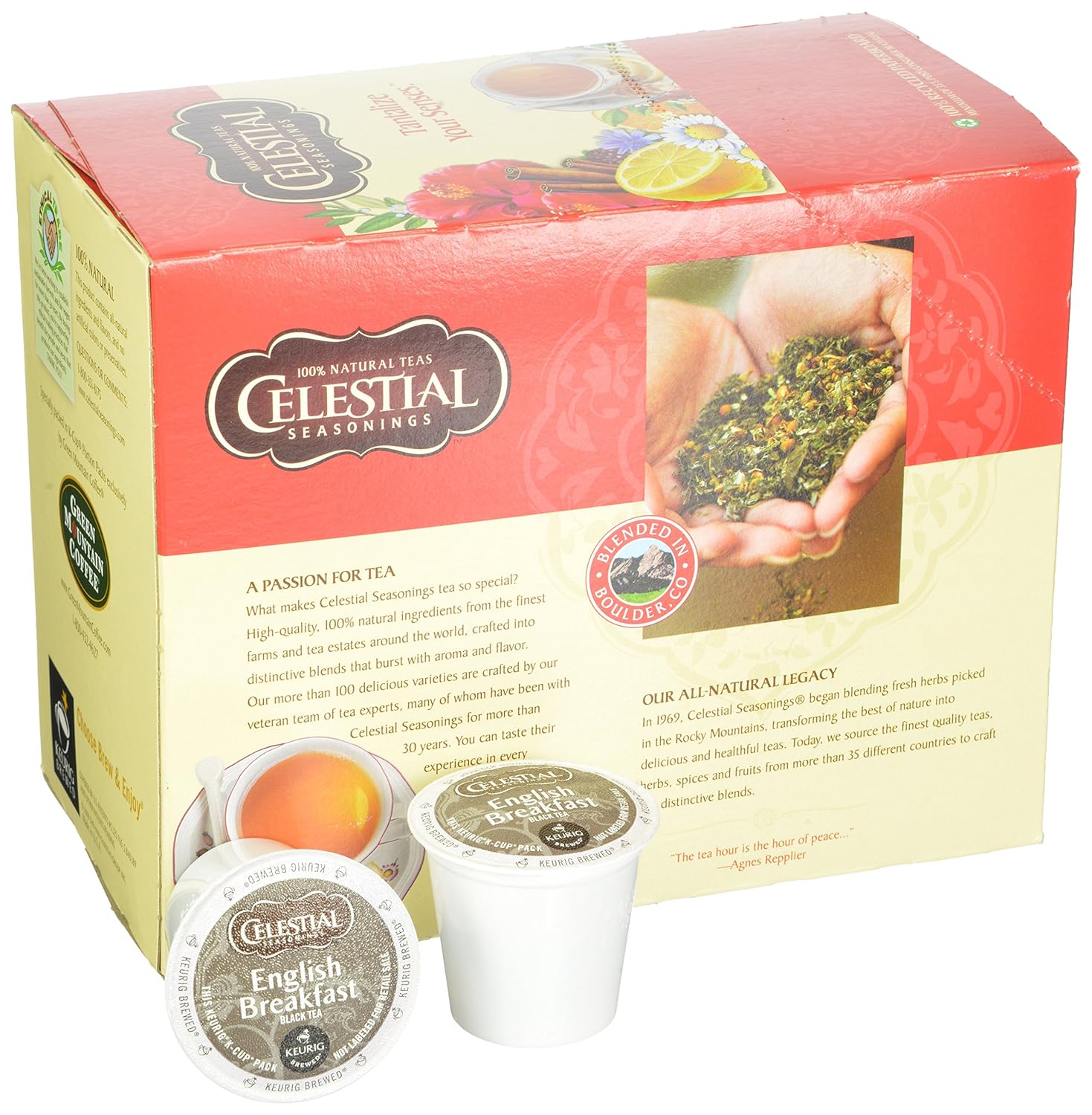 Celestial Seasonings Tea KCups, 6 Flavors eBay