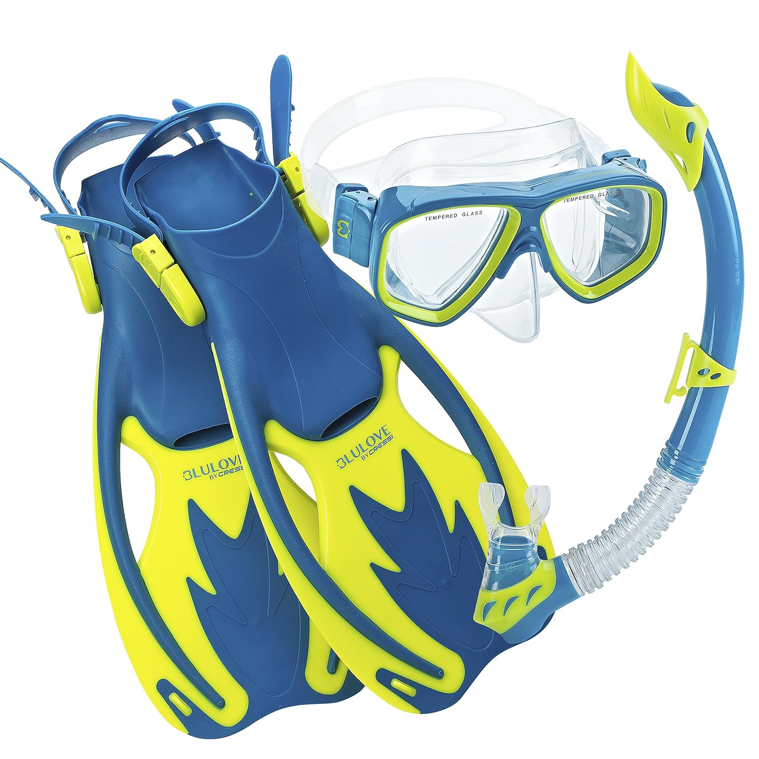 Cressi Junior Mask Fin Snorkel Set, Kids Snorkel Set for Swim and Snorkeling eBay