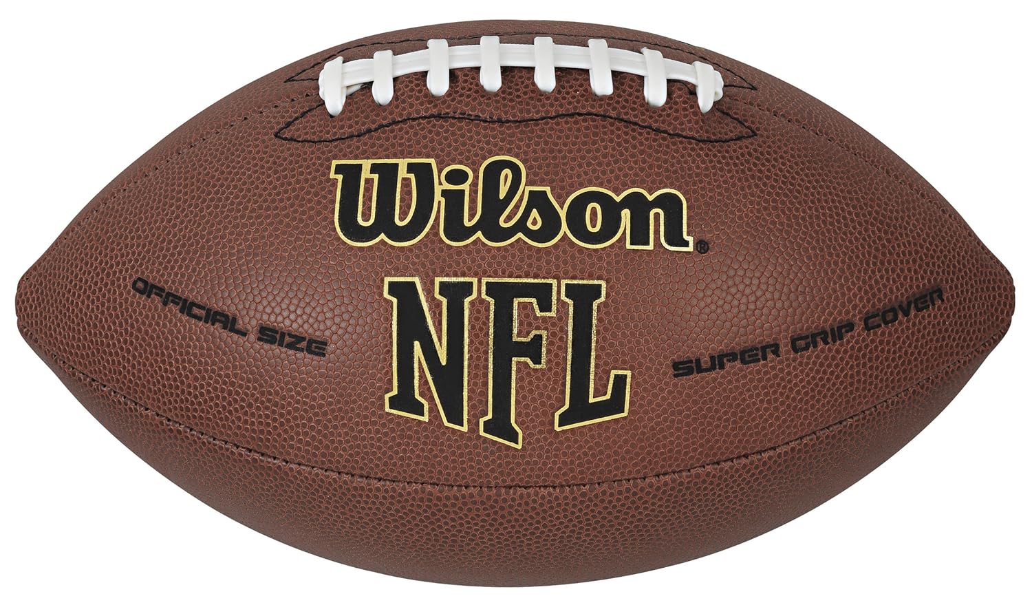Wilson NFL Super Grip Official Football , New, Free Shipping