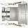Dixon Aluminum Global Jump Size Cam and Groove Fitting, Plug x Socket