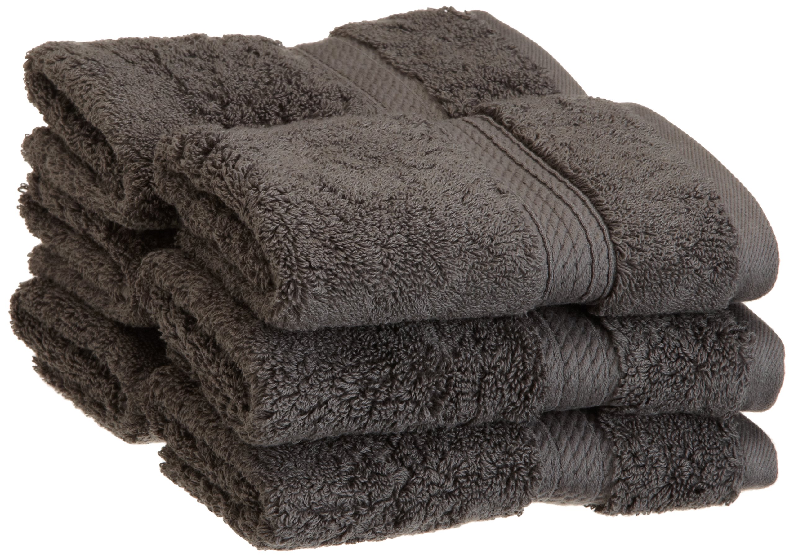 Superior 900 Gram Egyptian Cotton 6Piece Face Towel Set, Charcoal eBay