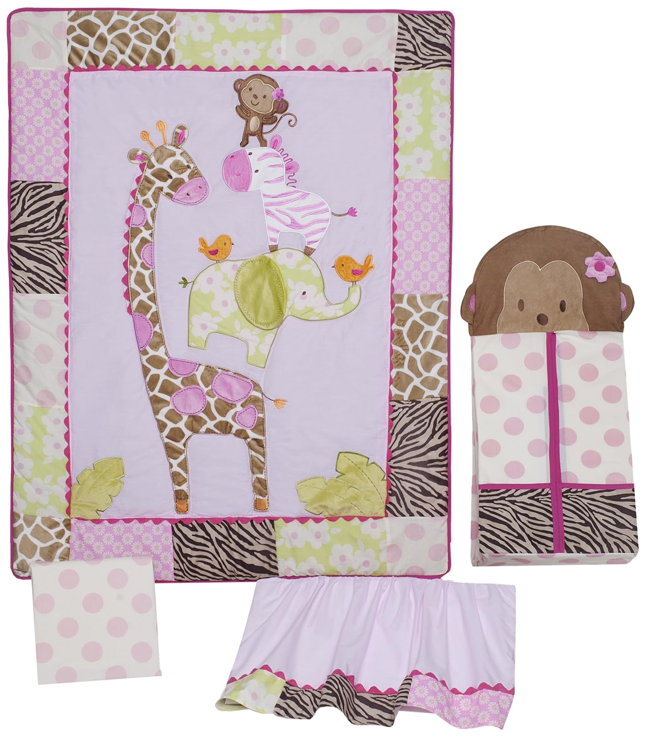 Carter's Jungle Jill 4 Piece Crib Set