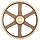 Boston Gear Spur Gear, 14.5 Pressure Angle, Brass, Inch, 16 Pitch