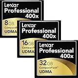 TARJETAS LEXAR de MEMORIA PROFESIONAL COMPACT FLASH UDMA-400X ULTRA RAPIDA 60MB/S (Varias capacidades)
