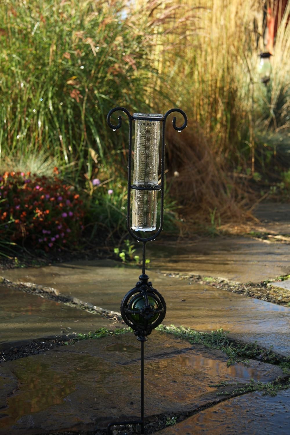 Toland Home Garden 218175 Garden Delights Rain Gauge , New, Free Shipping