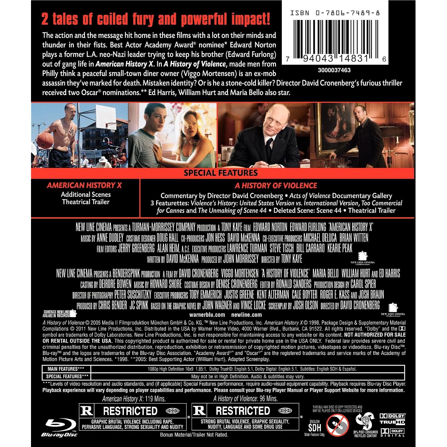 American History X A History Of Violence