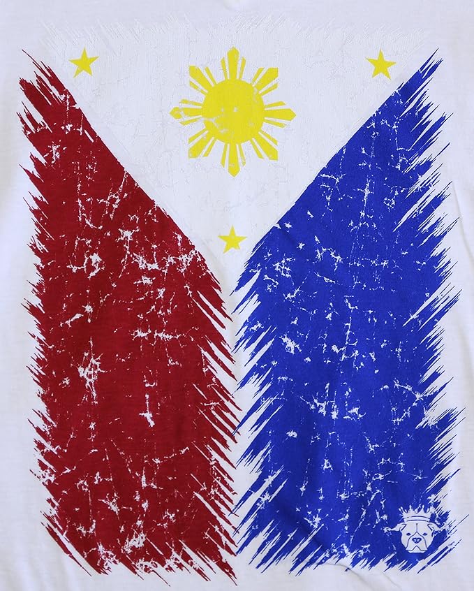 Amazon.com: FNO Clothing Women's Filipino Painted Flag Tee: Clothing