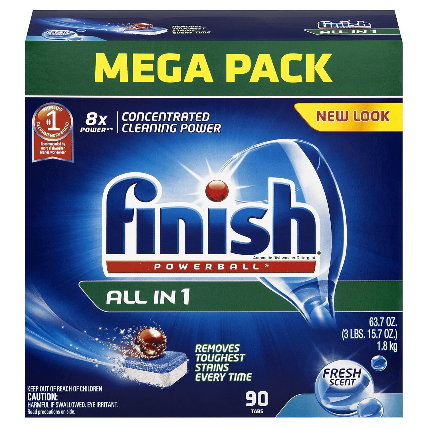 Amazon 90Count Box Of Finish Tabs Only 9.05 (Reg. 17.99