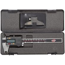 Standard Gage 00534020P Digital Caliper, Stainless Steel, Battery Powered, Inch/Metric, 0-6" Range, +/-0.001" Accuracy, 0.0005" Resolution, Meets DIN 862 Specifications
