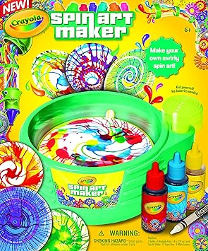 Crayola Spin Art