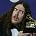 "Weird Al" Yankovic - "Weird Al" Yankovic displays his award a