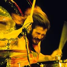 John Bonham - Led Zeppelin performing in Los Angeles