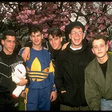 New Kids on the Block - The members from the rock group New Kids
