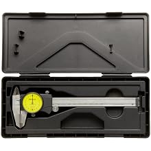 Mitutoyo Dial Caliper, 2mm Per Rev., Metric