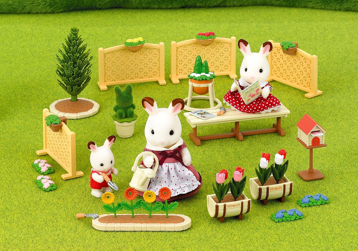 Sylvanian Families FAMILY GARDEN Epoch Calico Critters | eBay