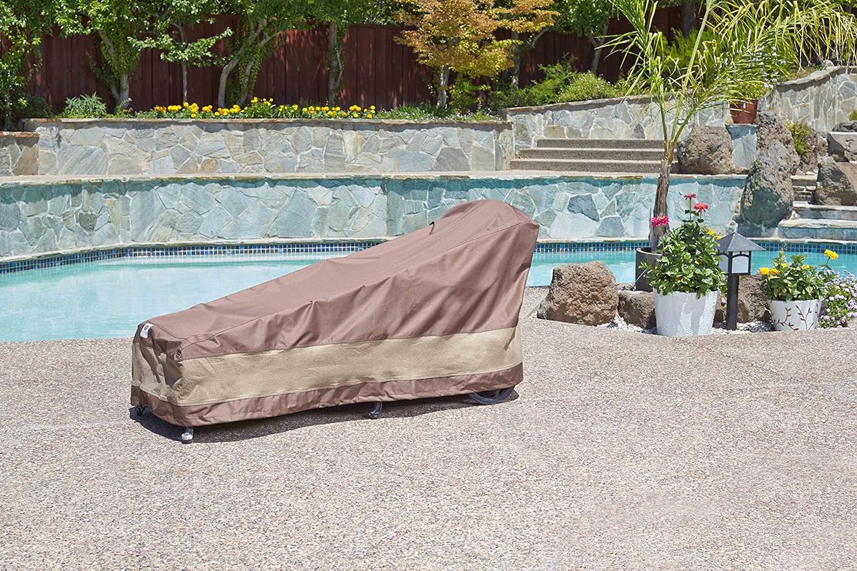 Duck Covers Ultimate Patio Chaise Lounge Cover, 80Inch