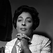 Carmen McRae - England. 1960. A portrait of American jazz singer Carmen McRae.