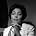 Carmen McRae - England. 1960. A portrait of American jazz singer Carmen McRae.