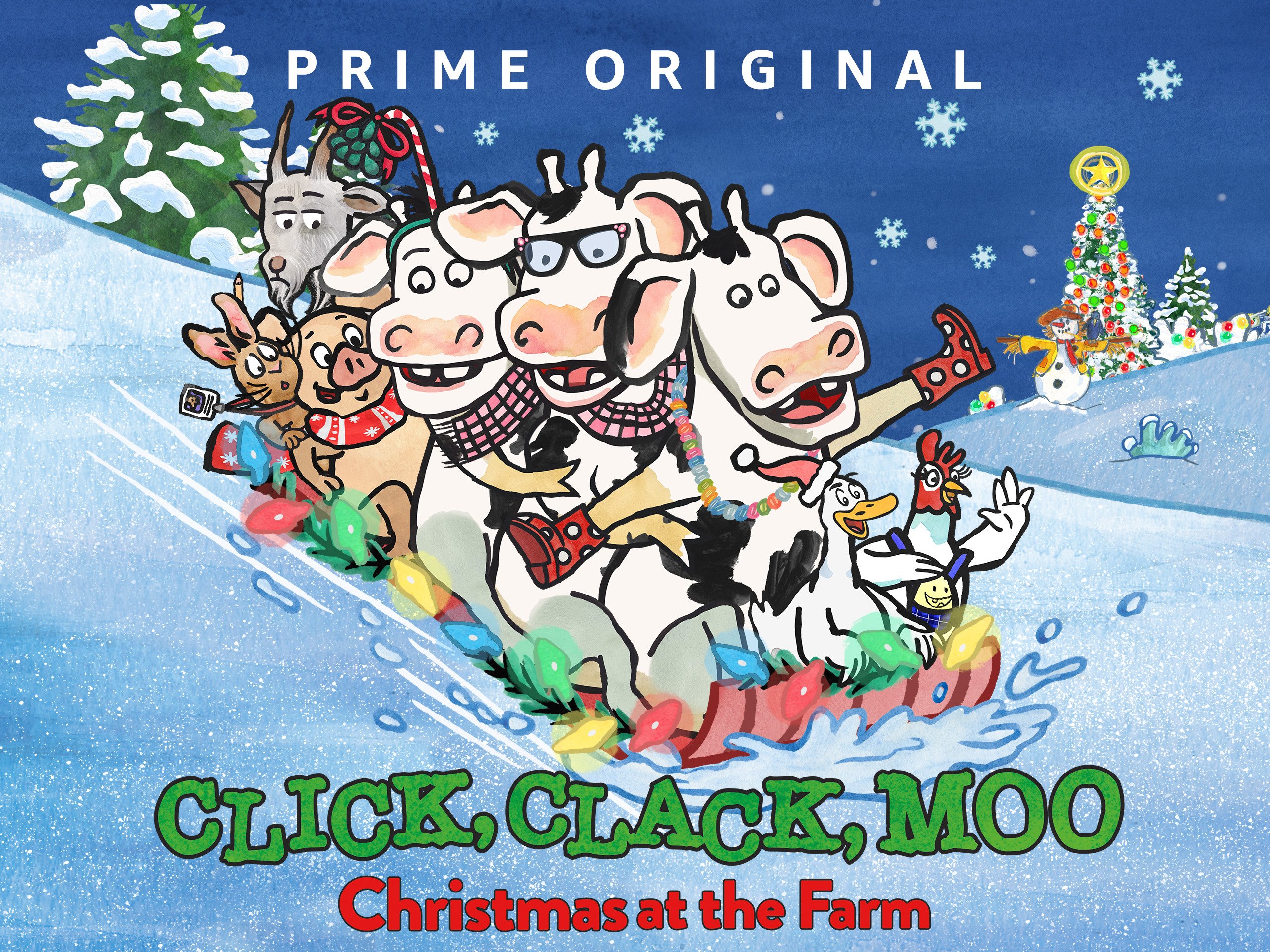 Watch 'Click, Clack, Moo Christmas at the Farm' on Amazon Prime