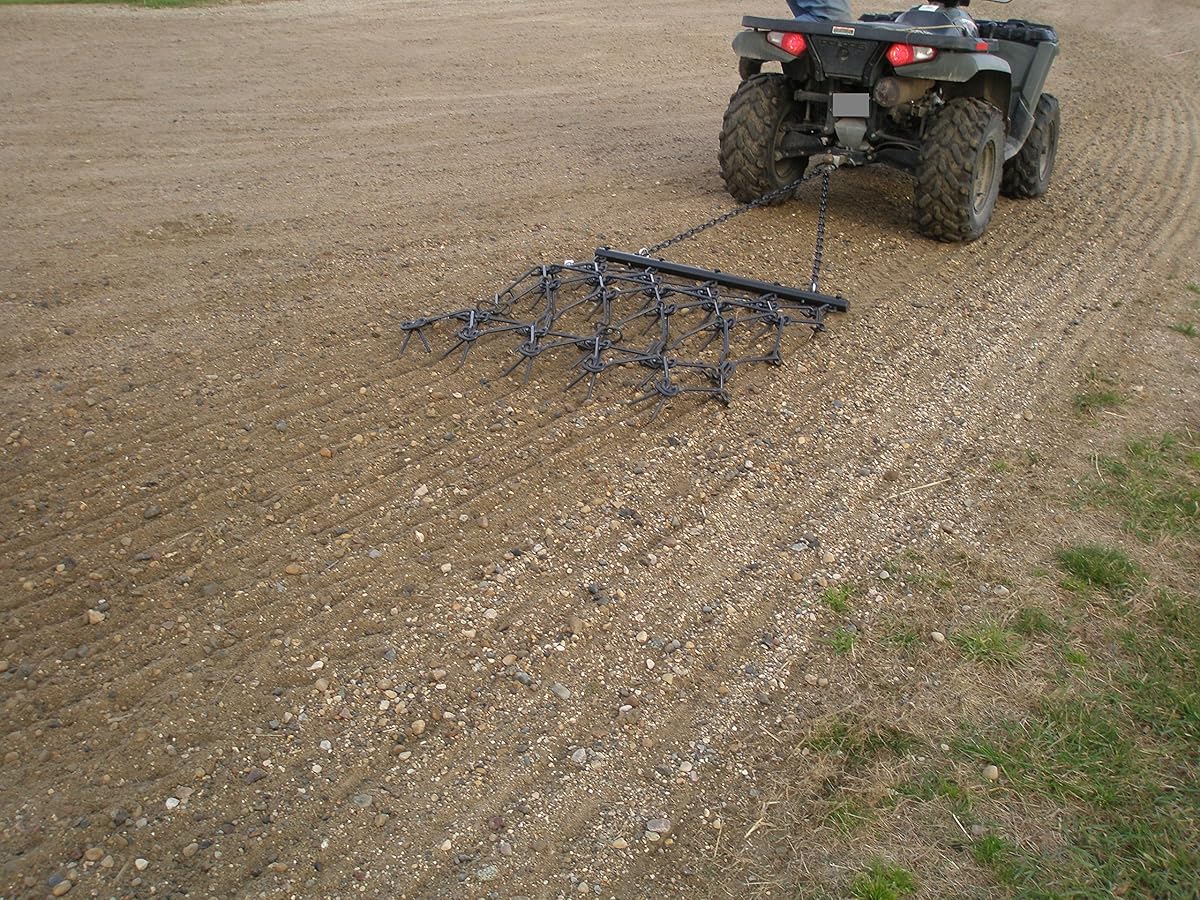 Field Tuff HDHA59 HeavyDuty Drag Harrow, 4 x 4 1/2" Teeth