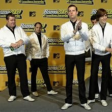 The Hives - MTV Europe Music Awards 2004 - Press Room