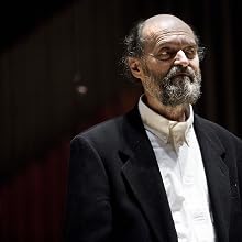 Arvo Pärt - Estonian composer Arvo Part stands as he