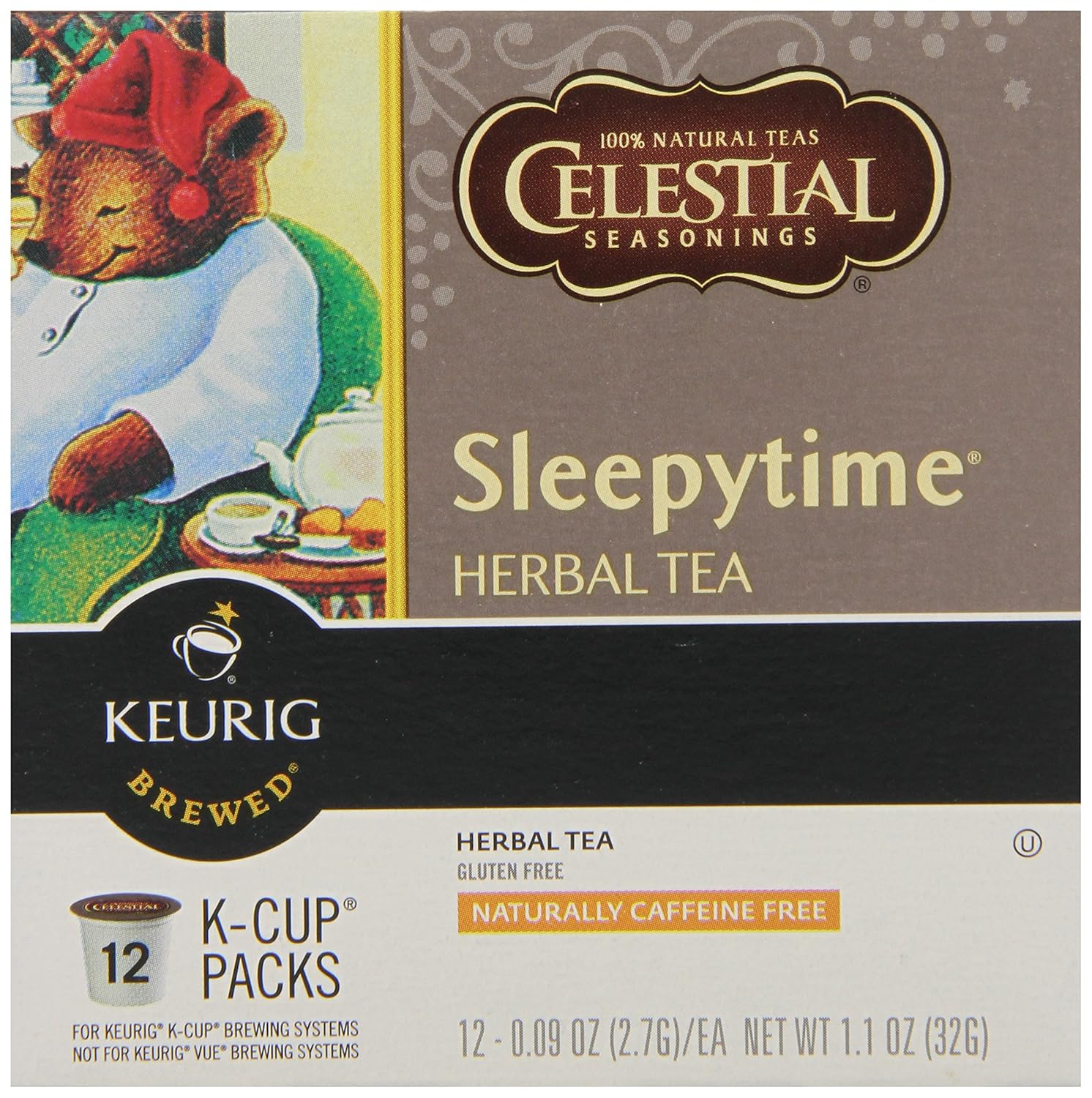 Celestial Seasons Sleepytime Tea KCup, 12Count , New, Free Shipping