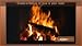 Love at fireside - relaxing fire view HD