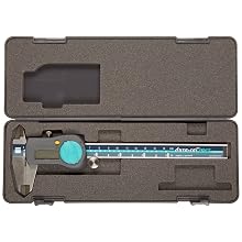 Brown & Sharpe 00590301 Digital Caliper, Stainless Steel, Battery Powered, Inch/Metric, 0-6" Range, +/-0.001" Accuracy, 0.0005" Resolution, Meets IP67/DIN862 Specifications