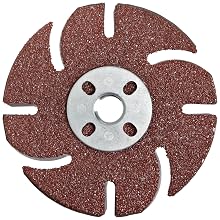 Jooltool 3M Coolview Deign Abrasive Disc with Square Nut, 4.5" Diameter, Grit 36
