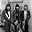The Hollies - 21st January 1972, Group portrait of The Hollies (left to right, back) Tony Hicks, lead guitar; Terry Silvester, rhythm guitar; Bobby Elliot, drums, (left to right, front) Mikael Rickfords, vocalist and Bernie Calvert, bass guitar