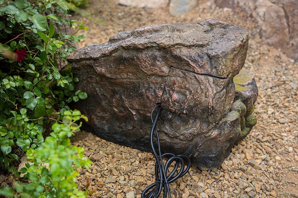 Kimball Rock Water Fountain: Outdoor Water Feature for Gardens & Patios