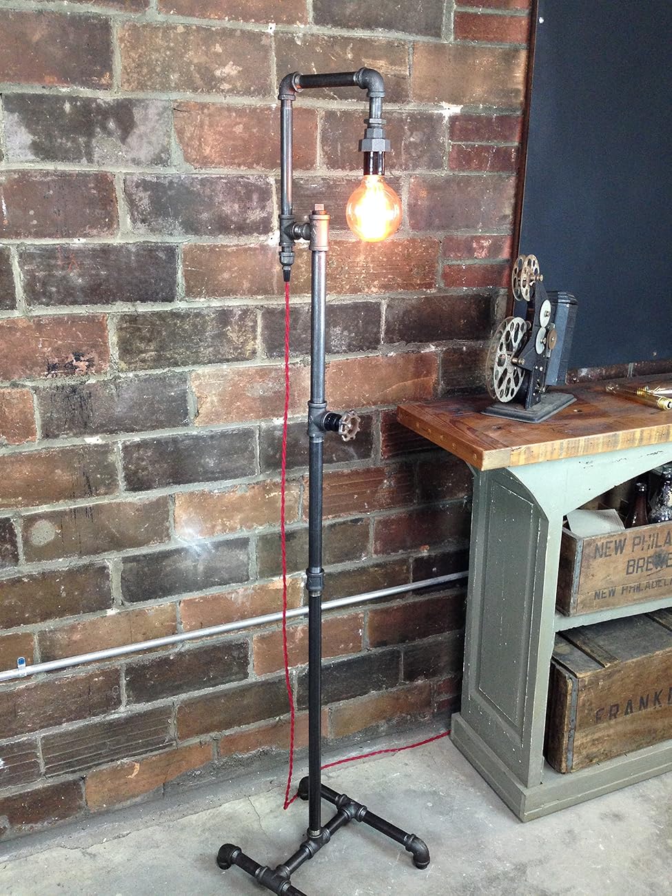 Edison Bulb Floor Lamp Industrial Style Floor Lamp