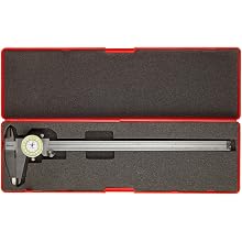 Starrett 1202F Series Dial Calipers, Inch, Stainless Steel