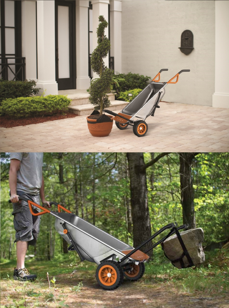 WORX Aerocart Multifunction Wheelbarrow, Dolly and Cart