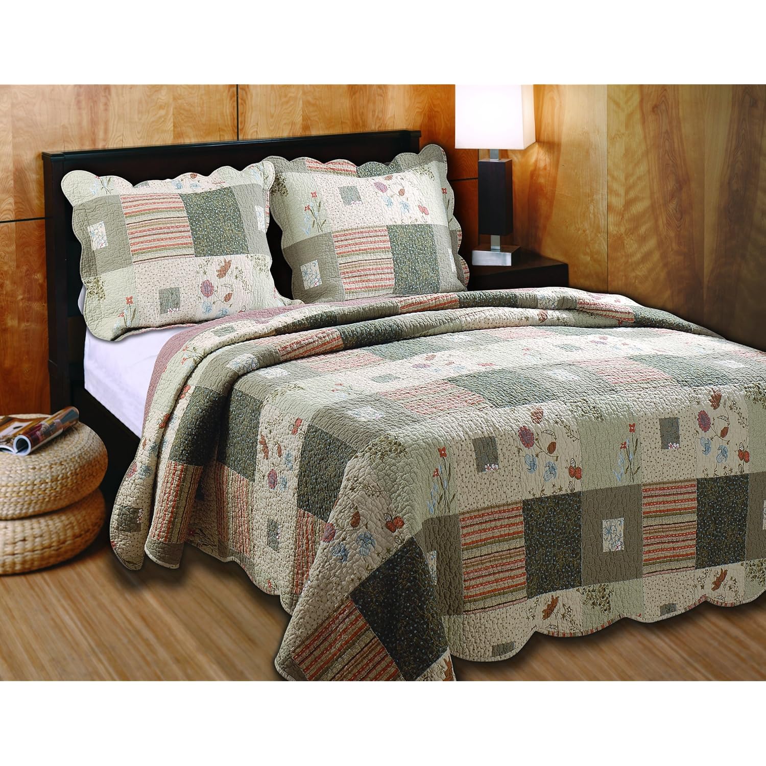 Primitive Country Quilt Set