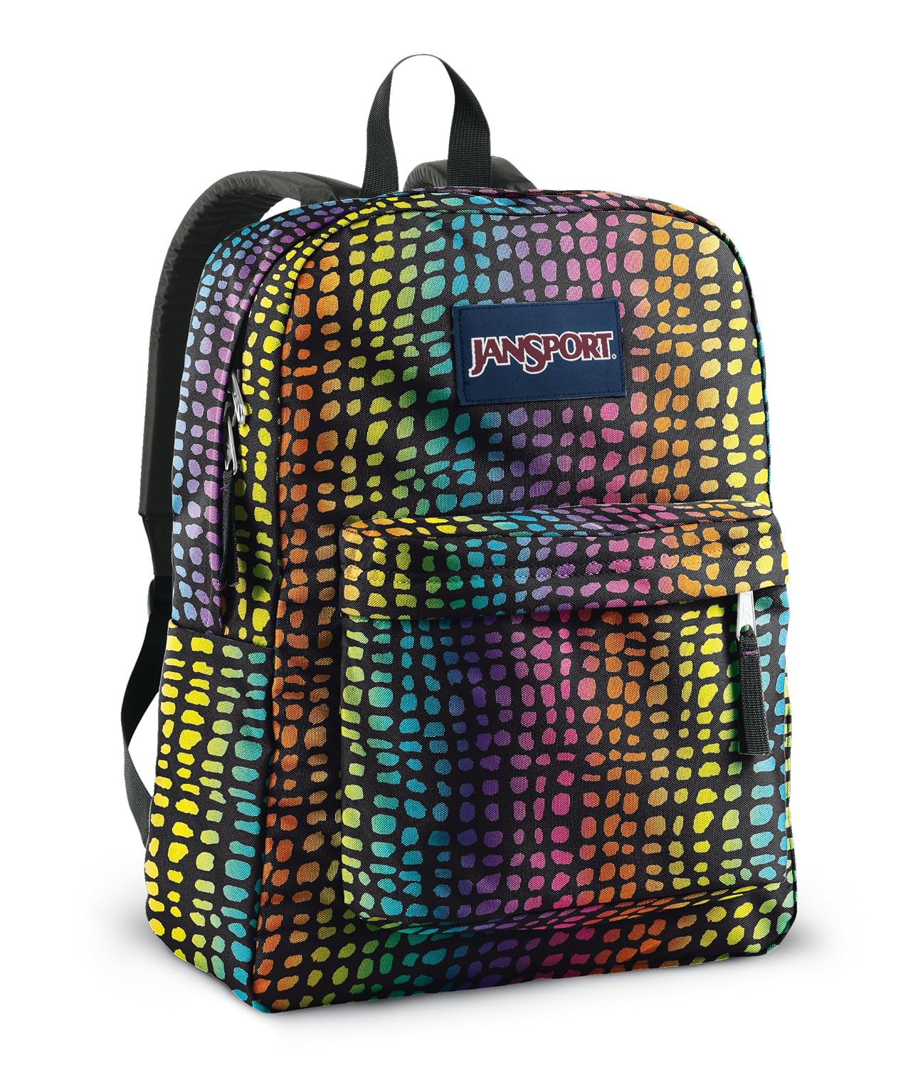 JanSport Classics Series Superbreak Backpack (Black/Multi Reptile)